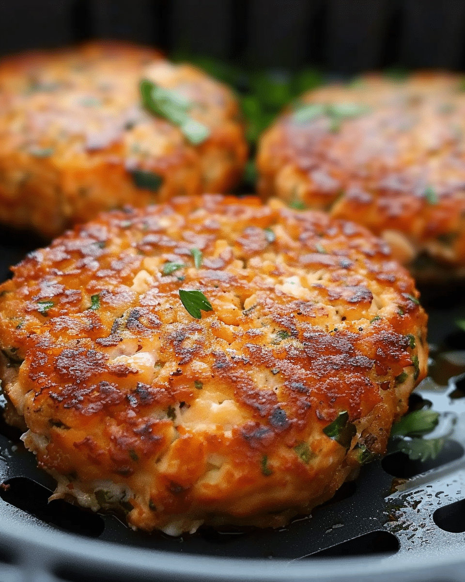 Air Fryer Salmon Patties