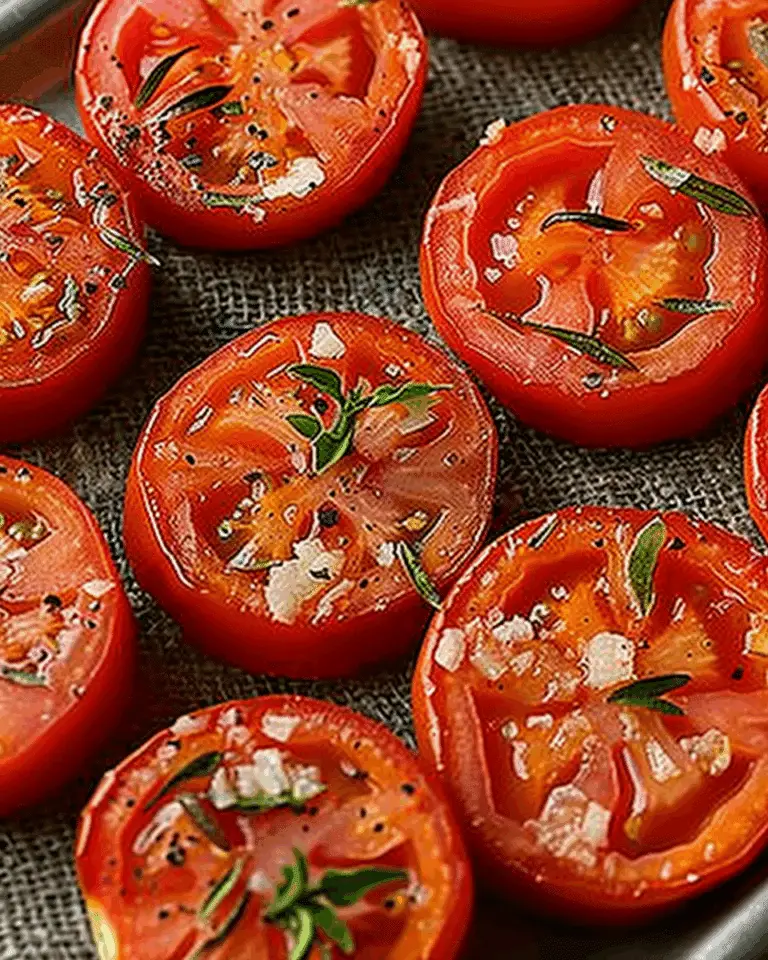 Baked Tomato Slices