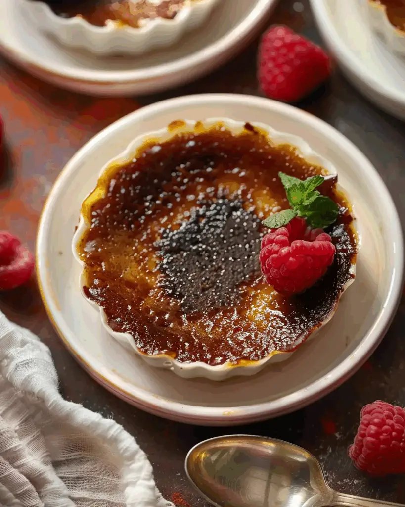 Chocolate Crème Brûlée
