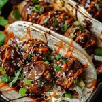 Korean Bbq Meatball Tacos