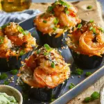TikTok Shrimp Sushi Bake Cups