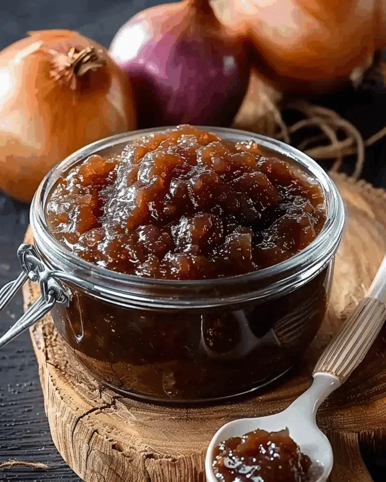 Spicy Sweet Onion Marmalade
