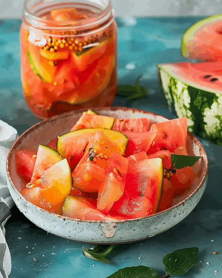Watermelon Pickles