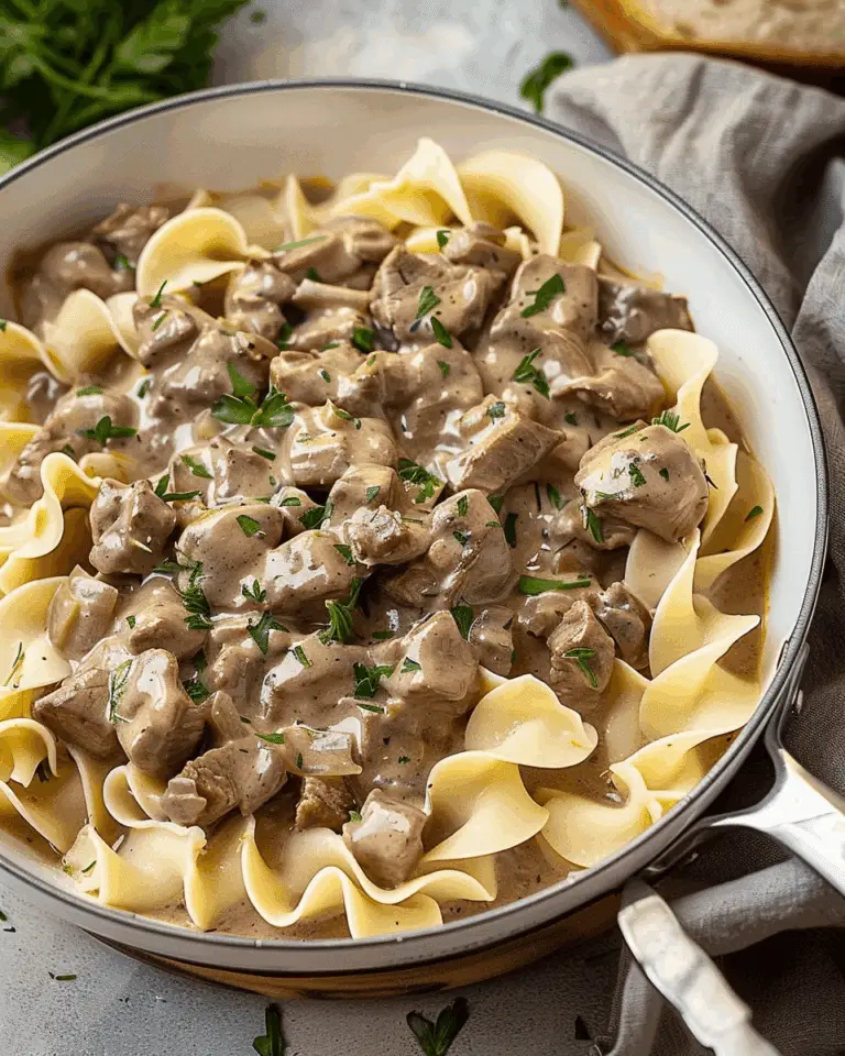 Beef Stroganoff
