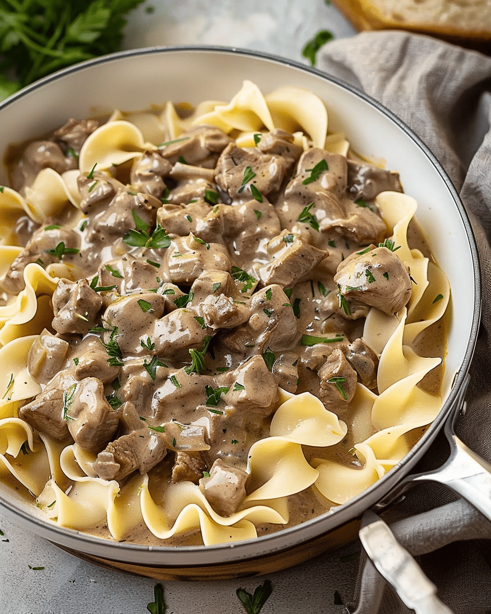 Beef Stroganoff