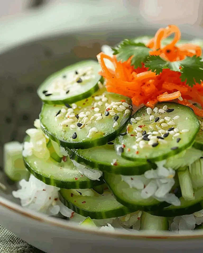 Tasty California Roll Cucumber Salad