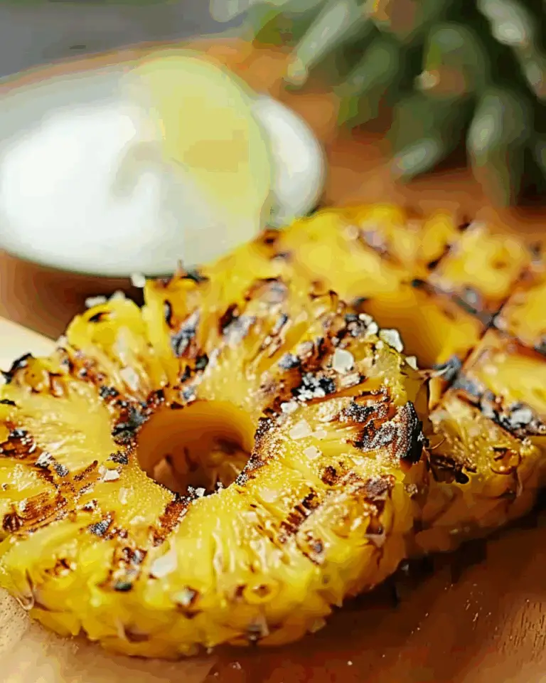 Chargrilled Pineapple