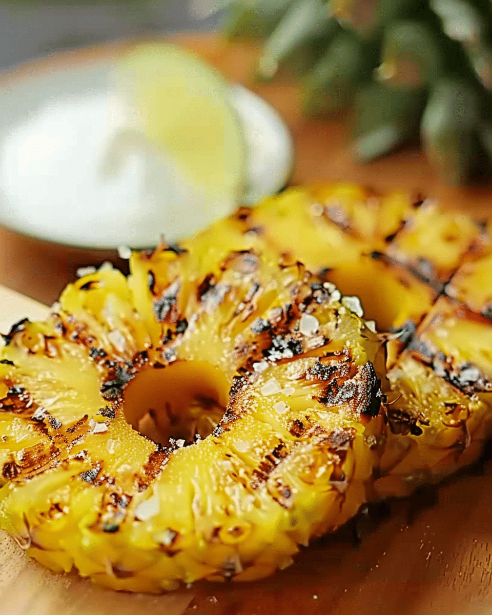 Chargrilled Pineapple