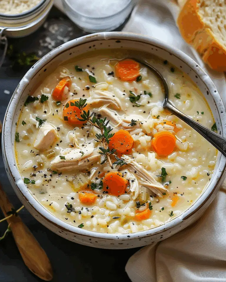 The Best Easy Chicken and Rice Soup Recipe