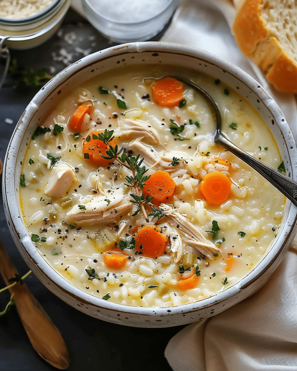 The Best Easy Chicken and Rice Soup Recipe