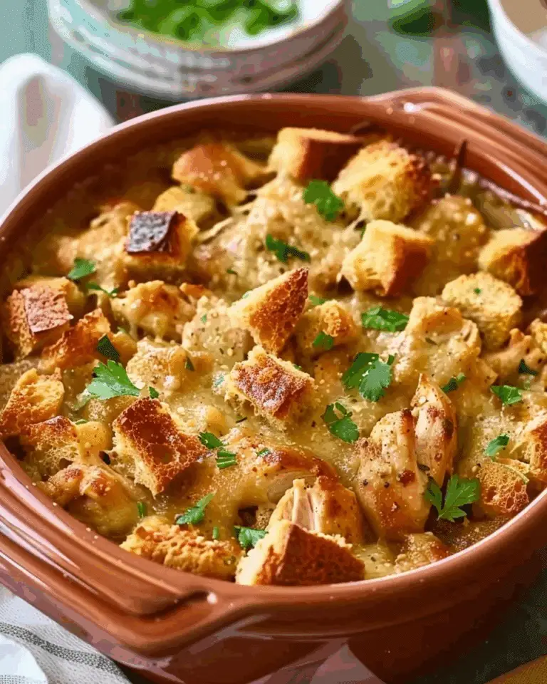 Chicken Crouton Casserole