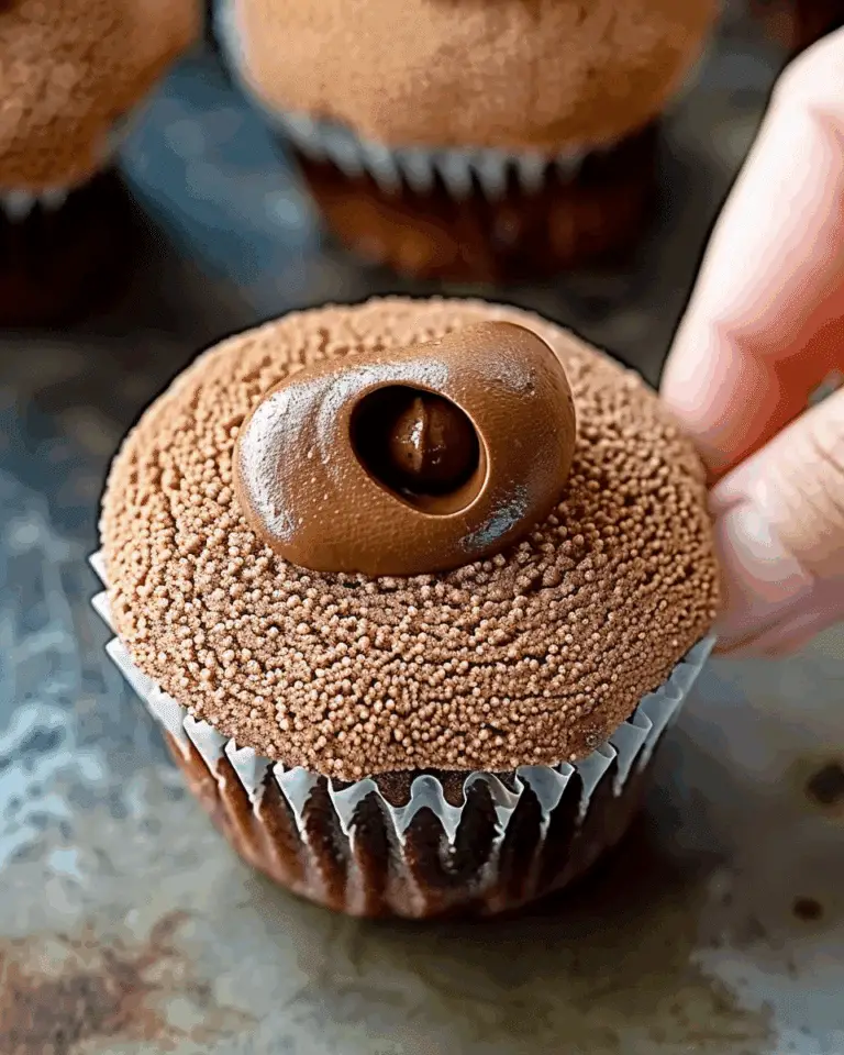Chocolate Lava Chiffon Cupcake