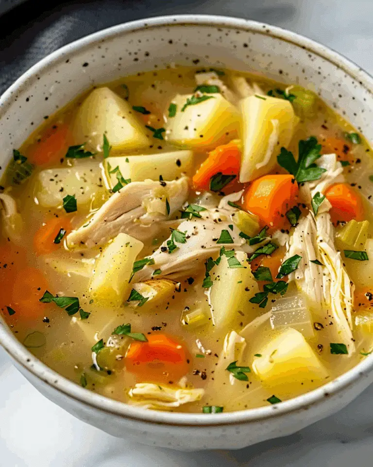 Chicken Soup with Potatoes Recipe