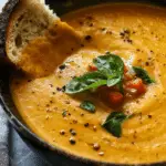 Creamy Roasted Veggie Soup