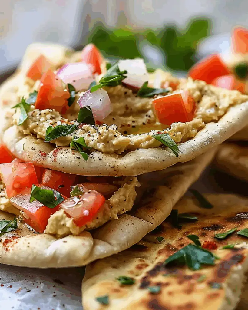 Mini Pita Pockets with Hummus: A Fresh, Flavorful Snack