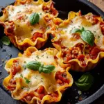 Easy Lasagna Cups (Just 30 Minutes!)