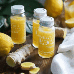 Lemon Ginger Shot Recipe With Cayenne (Immunity Shots)