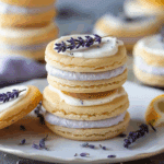 Lemon Lavender Sandwich Cookies Recipe