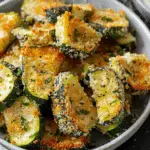 Air Fryer Zucchini Parmesan