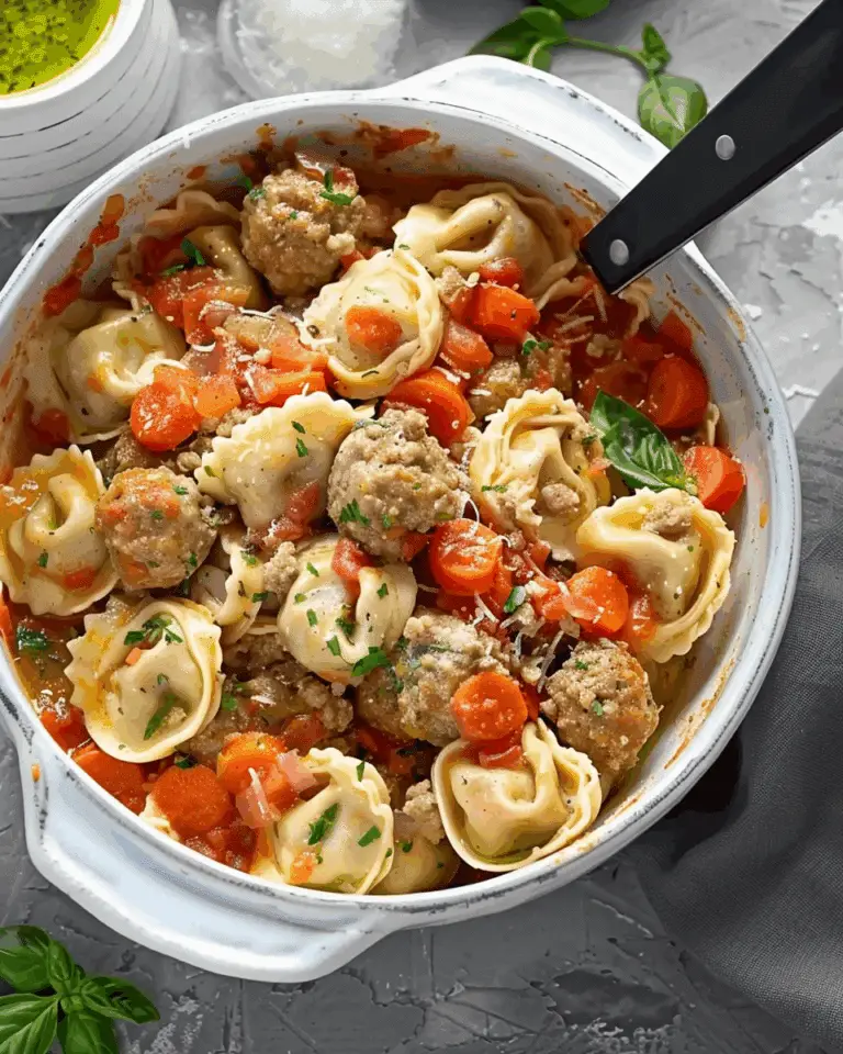 Meatball Tortellini Recipe