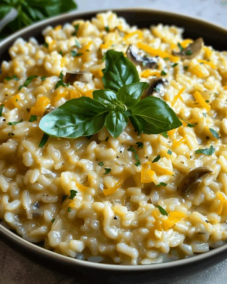 Easy Carrot Risotto: A Creamy and Flavorful Comfort Dish