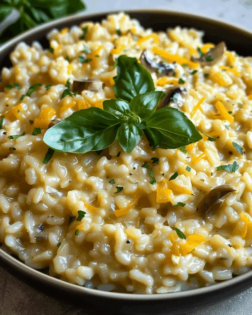 Easy Carrot Risotto: A Creamy and Flavorful Comfort Dish
