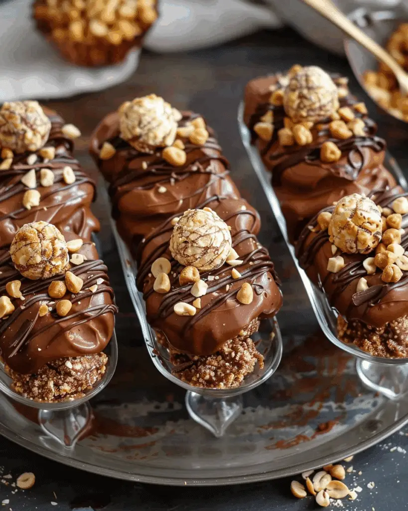 No Bake Ferrero Rocher Dessert