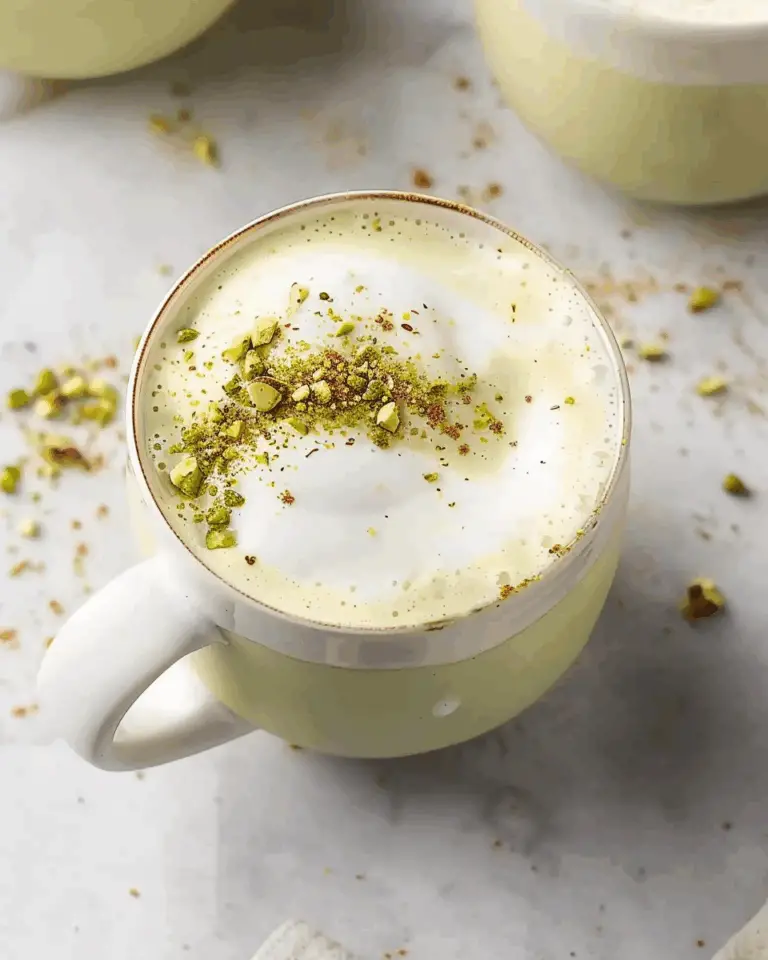 Pistachio Latte Recipe