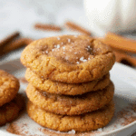 Pumpkin Spice Vegan Snickerdoodle Cookies Recipe