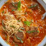 Vietnamese‑Inspired Tomato Noodle Soup