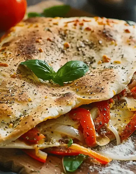 Cheats’ Pizza Calzone