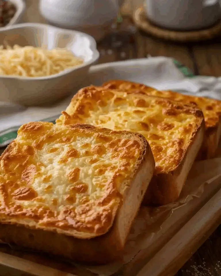 Air Fryer Pecorino Garlic Toast