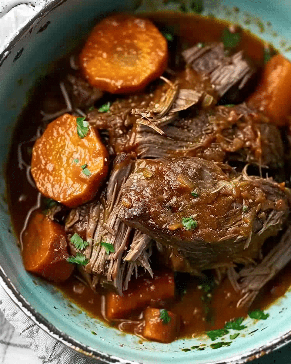 Slow-Cooked Caribbean Pot Roast Recipe