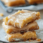 Soft Baked Maple Donut Bars