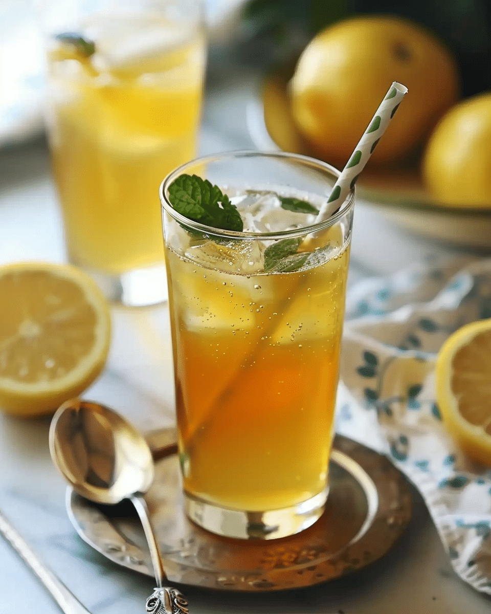 Sparkling Green Tea Recipe