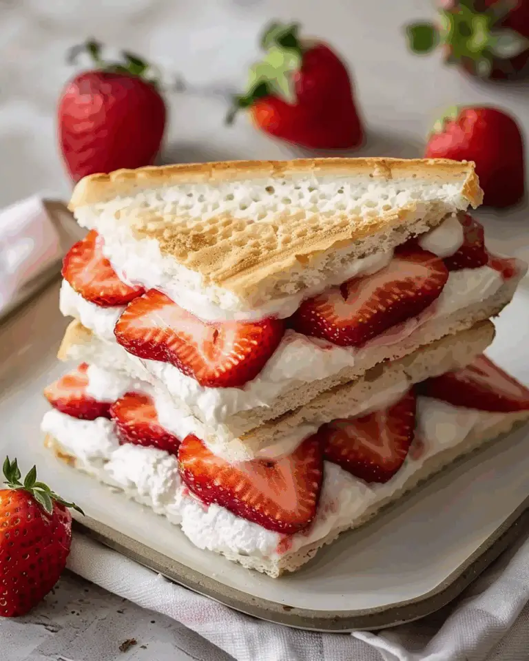 Strawberry Sando (Japanese Fruit Sandwich) Recipe