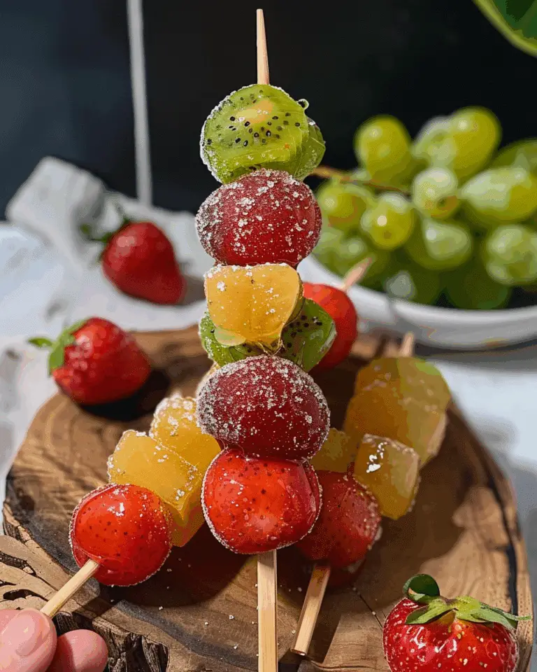 Tanghulu (Chinese Candied Fruit)