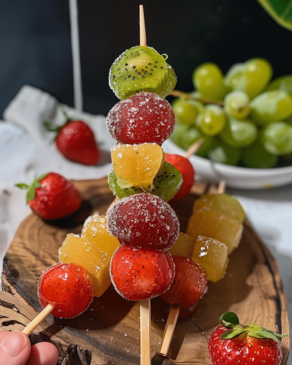 Tanghulu (Chinese Candied Fruit)