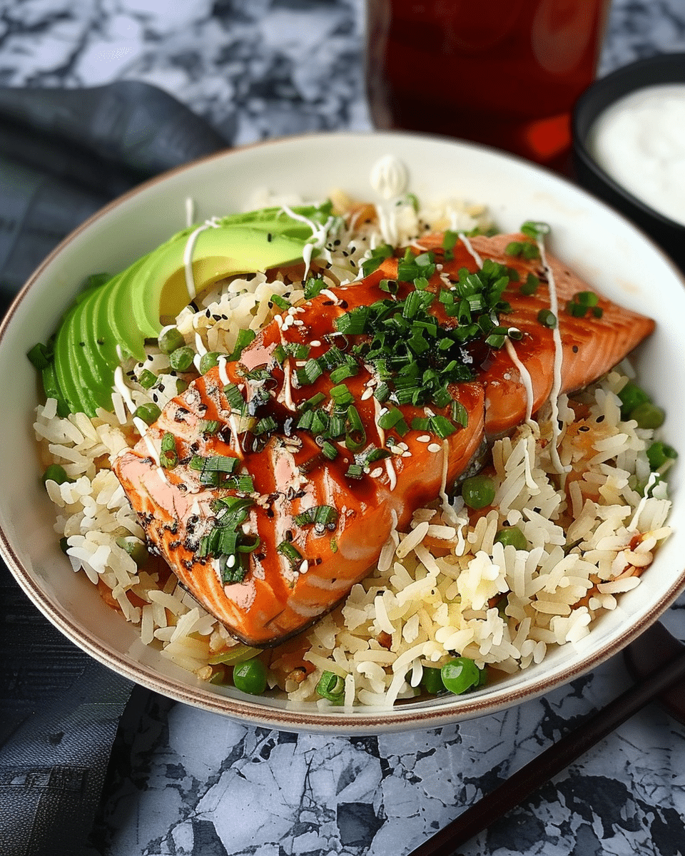 TikTok Salmon And Rice