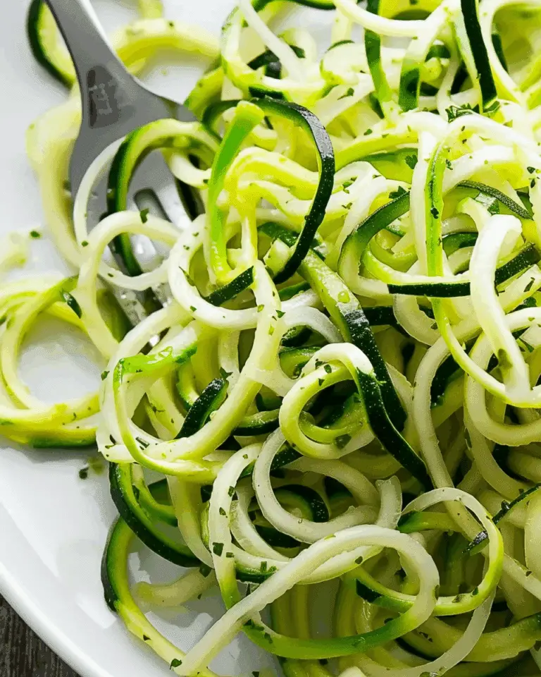 Zucchini Noodles Recipe (Zoodles)
