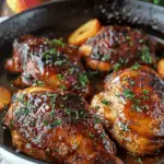 Apple Cider Glazed Chicken