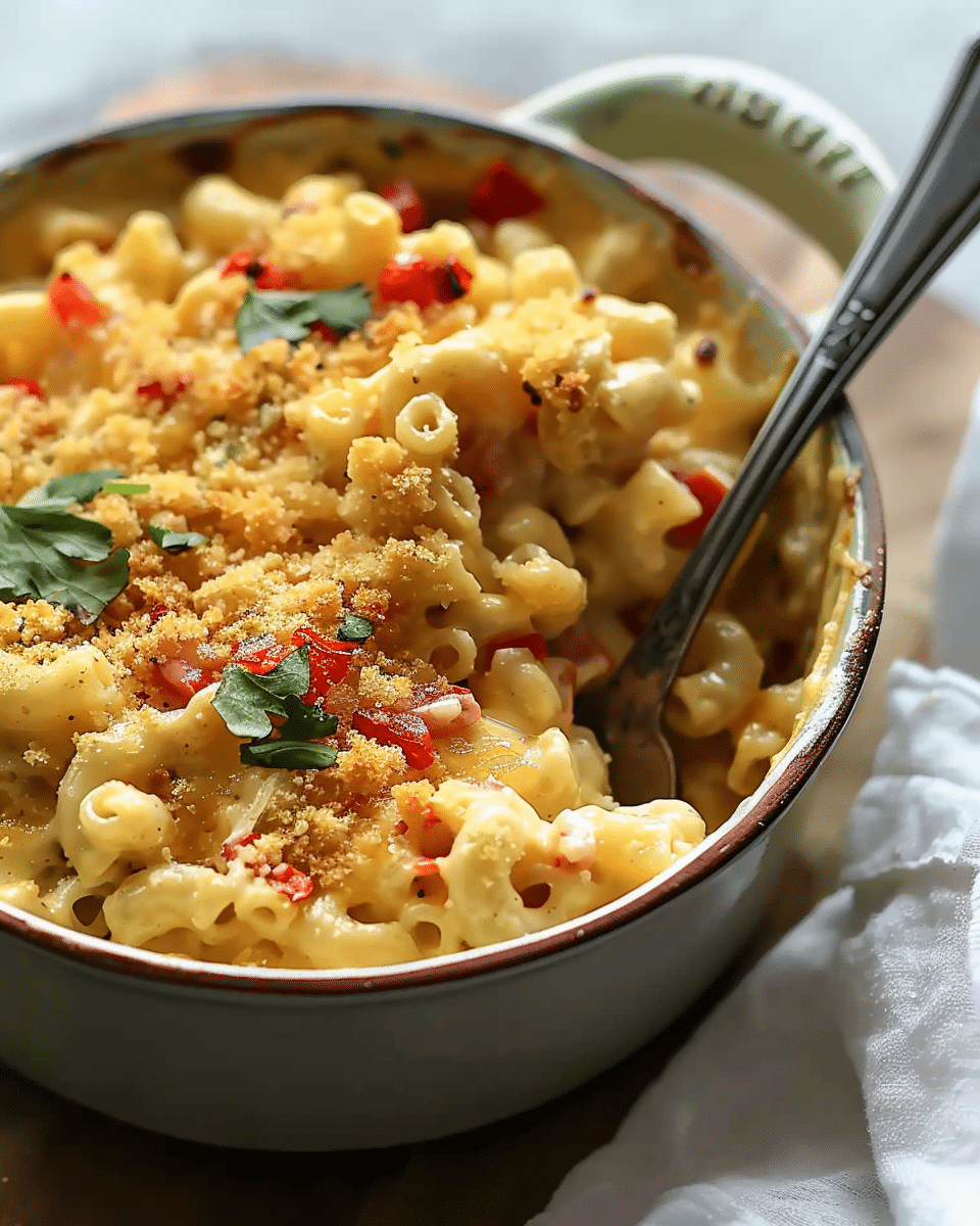 Vegan Pimento Mac and Cheese Recipe