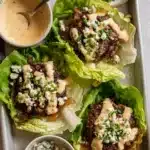 Lettuce Wrap Blue Cheese Burgers with Caramelized Onions Recipe 6 Lettuce Wrap Blue Cheese Burgers with Caramelized Onions Recipe