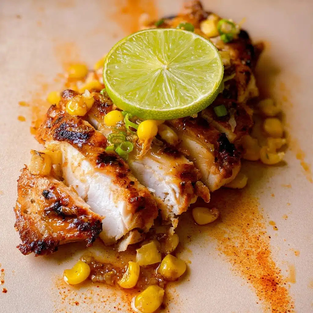 Grilled Buffalo Chicken with Scallion Corn Salad Recipe 4 Grilled Buffalo Chicken with Scallion Corn Salad Recipe - Recipe Image