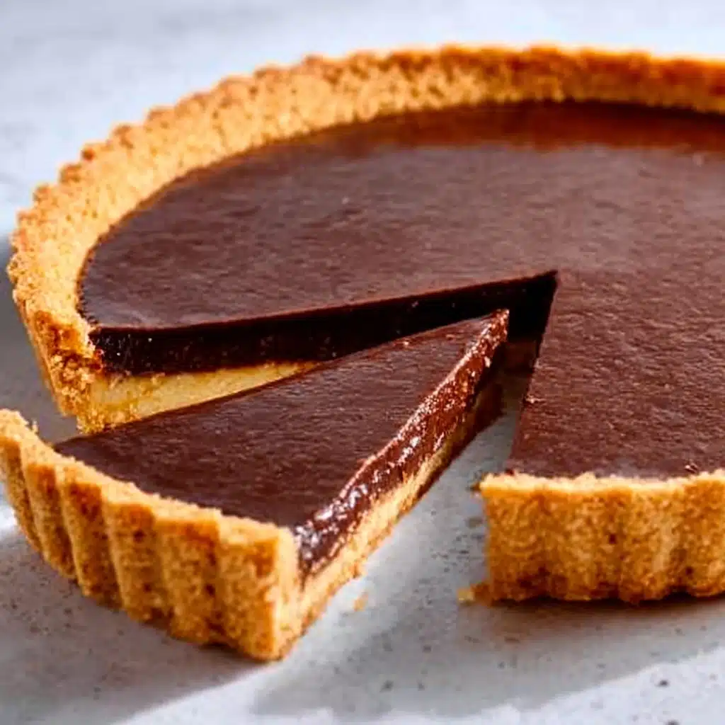 Chocolate Ganache Tart Recipe - Recipe Image