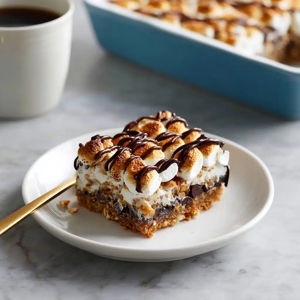 Seven-Layer Rocky Road Magic Bars Recipe - Recipe Image