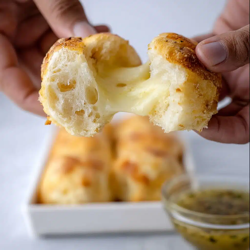 Cheesy Garlic Biscuit Balls Recipe - Recipe Image