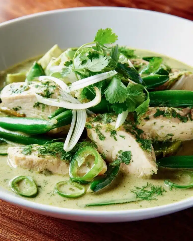 Thai green chicken curry recipe