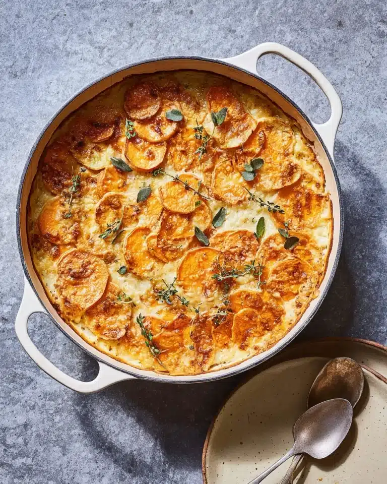 Sweet Potato Gratin Recipe
