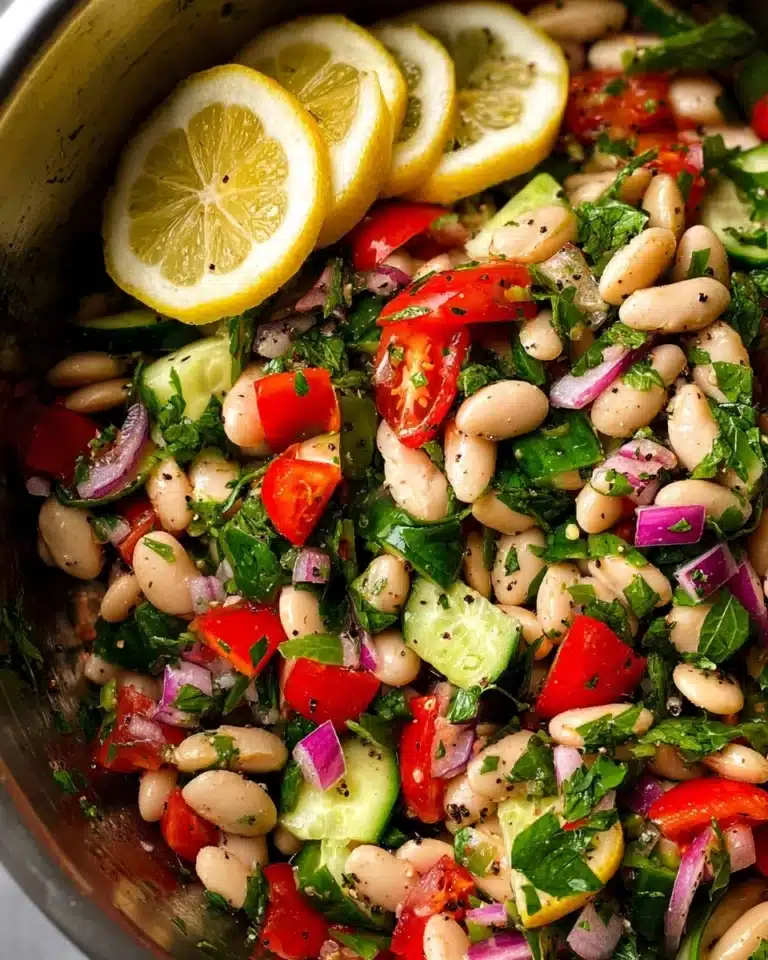 Tabbouleh White Bean Salad Recipe